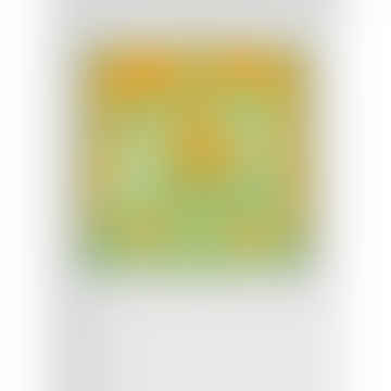 Pochette 'jirafas' Naranja Y Verde - 50x50