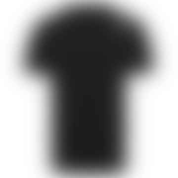 The North Face - Black T -Shirt con logo stampato