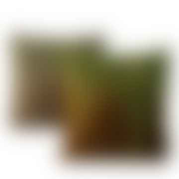 Cuscino di fogliame foglia BLASCA: verde scuro o marrone