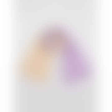 Lavendel Nebel Farbblockschal