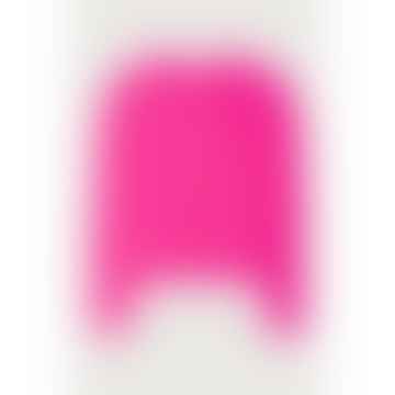 - Vitow Cardigan - Neon Pink Melange