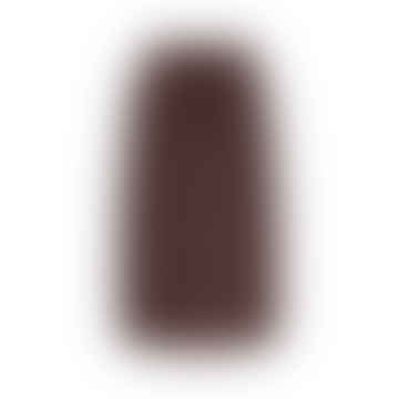 Longue jupe avec brun chocolat imprimé