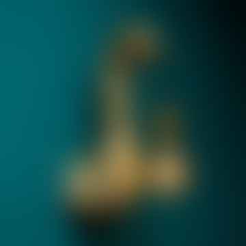 Bébé Franz Josef la lampe murale d'autruche dorée