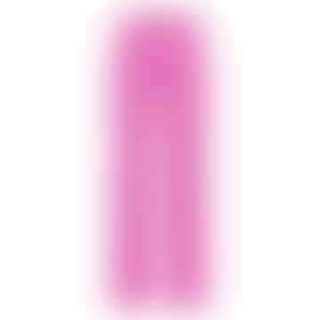 Pantaloni virgi rosa bubblegum