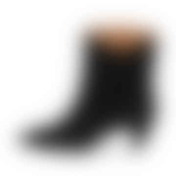Botas de gamuza negra paula