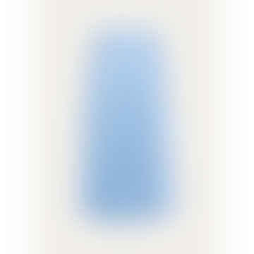 Falda midi plisada de narciso || Azul de Chambray