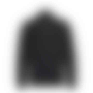Black Remy Reg 1 by 4 Zip Sweatshirt