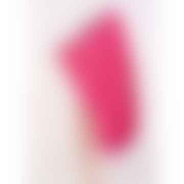 Toalla de mano impresa de conejos de besos de algodón orgánico rosa