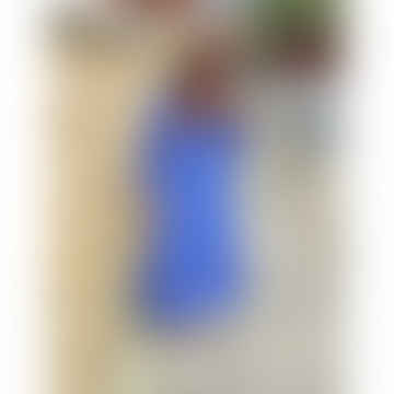 Vestido escarlata - clematis azul