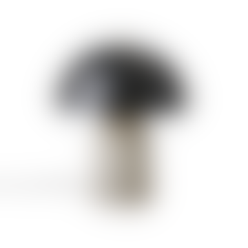 Lámpara de mesa de hongos M Negro/Marfil