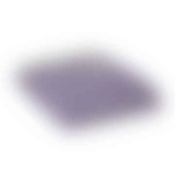 Lavender/Silver Grey Shetland Herring Wesh Throw 140 x 185 cm
