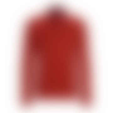 Boss - Pleins 23 Dark Red Slim Fit Long Sleeved Polo Shirt 50500463 602