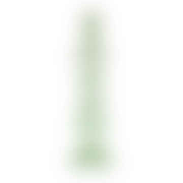 Green Glass Candlestick