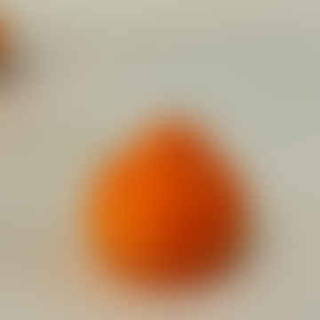 Bougie parfumée en forme d'orange en cire de soja / Orange