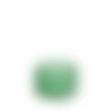 Votivo de vidrio burbujeante verde