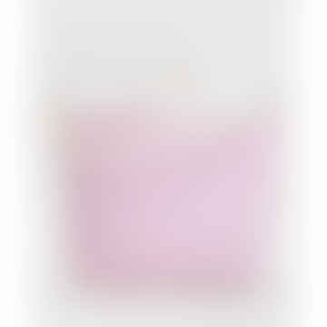 Bolsa horizontal de pato con cremallera - raya de toldo rosa