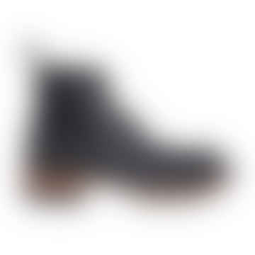 Tukano Cap Toe Black Boots