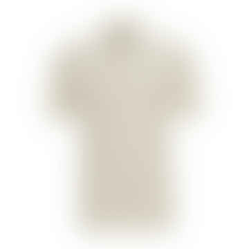 Boss - Penrose 44 Open White Slim Fit Polo Shirt con micro pattern 50501098 131