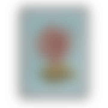 Láminas Decorativas 'Corales Rojos' - 50x40cm / Diseño F