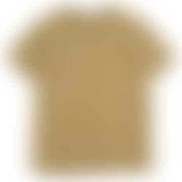 Camiseta de bolsillo de oliva salvaje