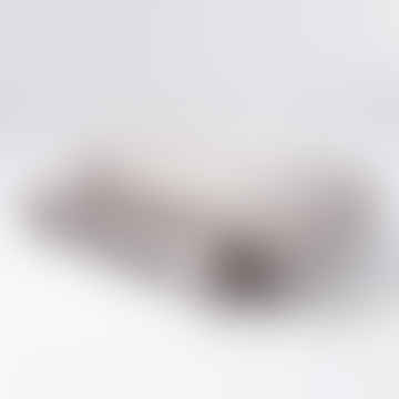 Lisos Grey Light Grey Mohair Throw - 130 x 200 cm