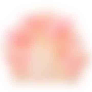 Garland de globo rosa y streamer (x 50 globos)