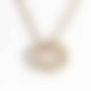 Gold & Silver Double Eternity Necklace