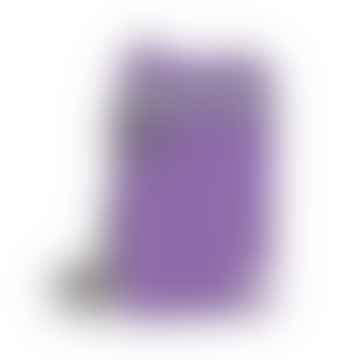 Roka London Cross Body Boder Swing Pocket Sac Chelsea Recyclé Canvas durable réutilisé en violet Imperial