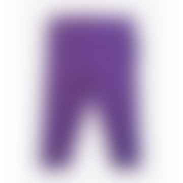 Legging básico de color púrpura orgánico