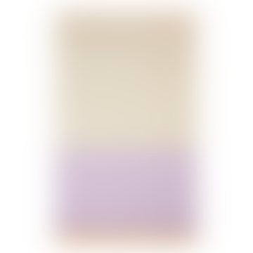 Textured Baby Blanket - Lilac & Cream