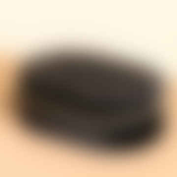 Ovales Schmuckkästchen „Sternennacht“ in Schwarz