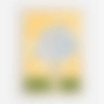A3 Stampa di fiori di Hydranceas giallo