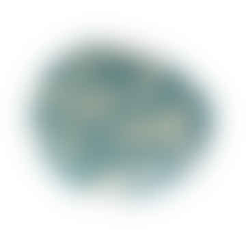 Blaugrüne Herons organische zeitgenössische Plattenplatte