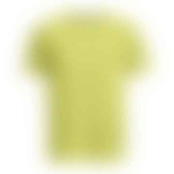 T-Shirt nahtloser Schritt Uomo Lime gelb/reflektierend