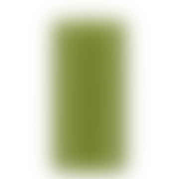 Vela de pilares ecológicos de oliva de 15 cm