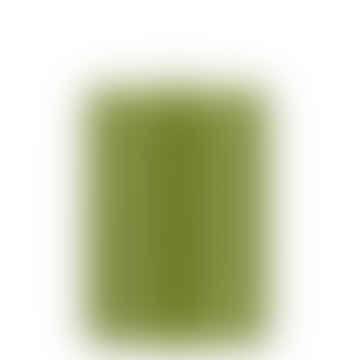 Vela de pilar de oliva, 10 cm