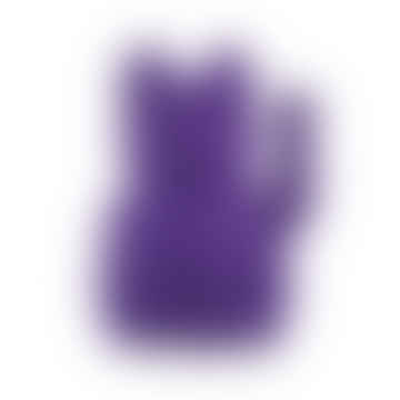 Chat chanceux violet