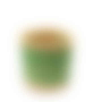 Panier de sisal kenyan «Mint Green» n ° 307