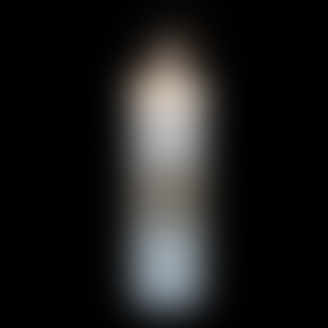 Vela de pilar LED de crema grande: 15 cm
