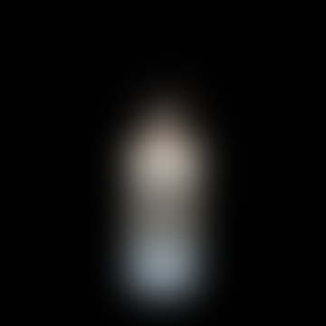 Kurze Creme -LED -Säulenkerze: 10 cm