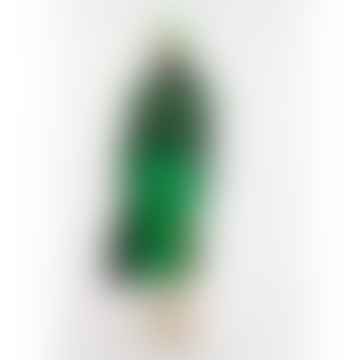 Falda de envoltura de Ellie Midi - Llave verde