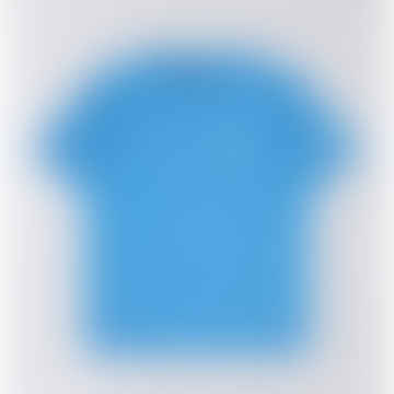 T-shirt de canal musical vêtements bleu parisien lavé