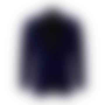 H-Hutson-Tux Dark Blue Slim-Fit Tuxedo Jacket In Pure-Cotton Velvet 50484709 405