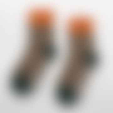 Stapel Room Sock | Schachbrettleuchte orange