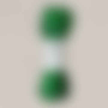 Nastro metallico Ric rac 13m - verde smeraldo