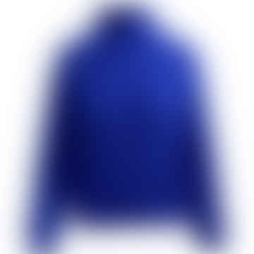 Hochhals -Pullover Kobalt