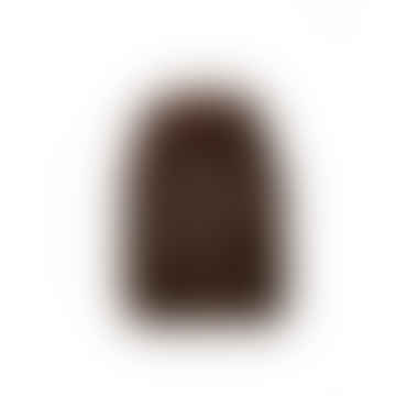 Linus Hot Water Bottle - Chocolate Brown Faux Fur