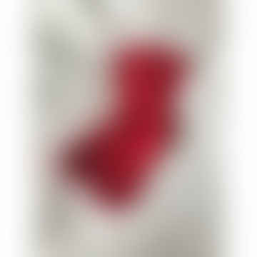 I suoi calzini - costola in cotone pettinata mercerizzata: rosso classico