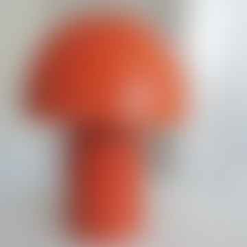 Decoclico - Orange mushroom lamp