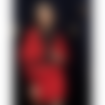 Carina Tweed Cropped Jacke - Kirschtomate